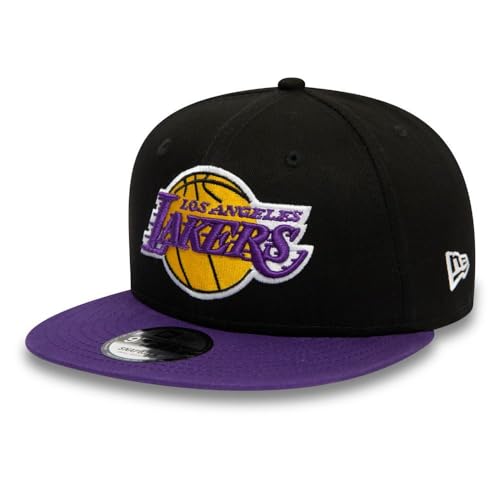 New Era Los Angeles Lakers NBA Essential Schwarz Lila Verstellbare 9Fifty Snapback Cap - S-M (6 3/8-7 1/4) New Era Los Angeles Lakers NBA Essential Schwarz Lila Verstellbare 9Fifty Snapback Cap - S-M (6 3/8-7 1/4) von New Era