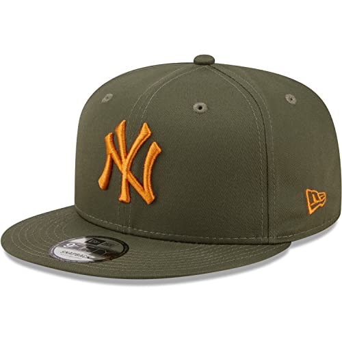 New Era 9Fifty Snapback Cap - New York Yankees Oliv - S/M von New Era