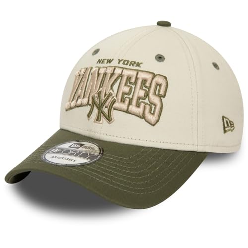 New Era 9Forty Adjustable Cap - Ivory New York Yankees beige von New Era