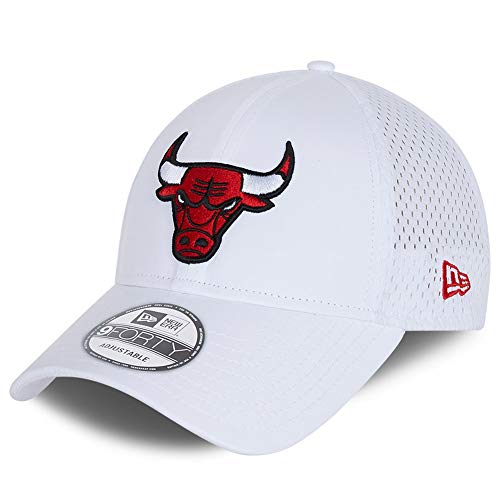 New Era 9Forty Adjustable Cap - Team Arch Chicago Bulls weiß von New Era