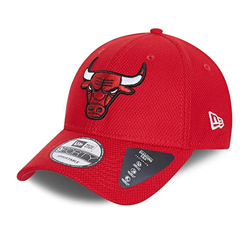 New Era 9Forty Cap - Diamond Chicago Bulls rot von New Era