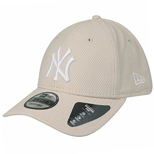 New Era 9Forty Cap - Diamond New York Yankees Stone beige von New Era
