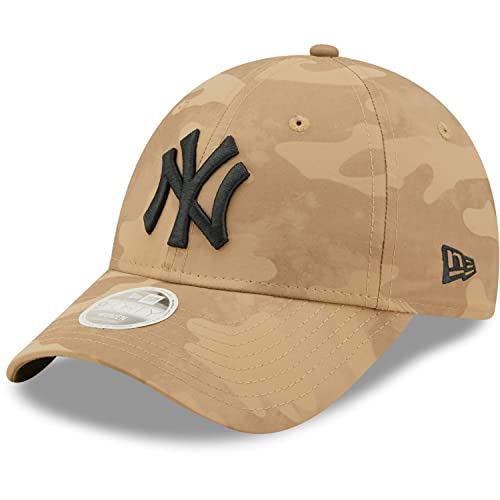 New Era 9Forty Damen Cap - New York Yankees camel beige camo von New Era