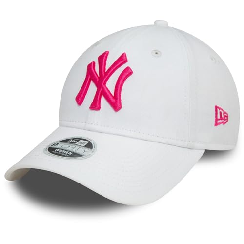 New Era 9Forty Damen Cap - New York Yankees weiß/pink von New Era