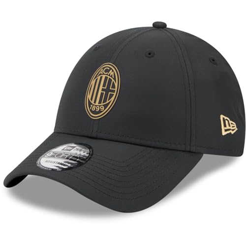 New Era 9Forty Strapback Cap - AC Mailand schwarz New Era 9Forty Strapback Cap - AC Mailand schwarz von New Era