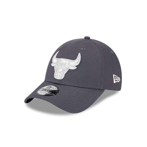 New Era 9Forty Strapback Cap - METALLIC Chicago Bulls von New Era