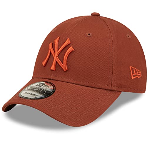 New Era 9Forty Strapback Cap - New York Yankees Dunkelbraun von New Era