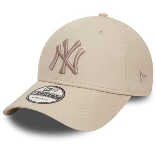 New Era 9Forty Strapback Cap - New York Yankees Stone beige von New Era