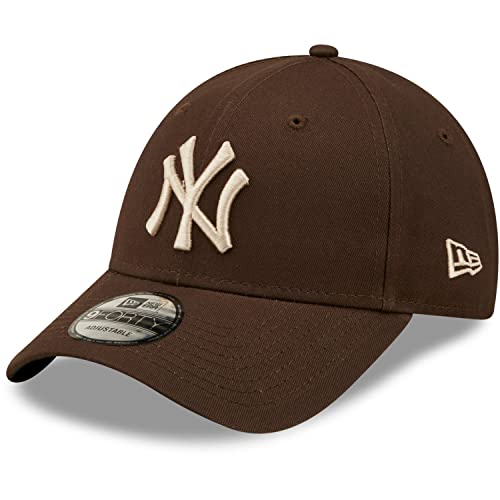 New Era 9Forty Strapback Cap - New York Yankees braun beige von New Era