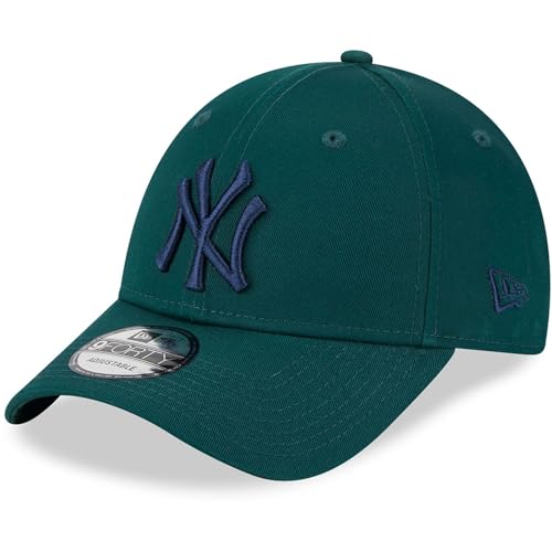 New Era 9Forty Strapback Cap - New York Yankees dunkelgrün von New Era