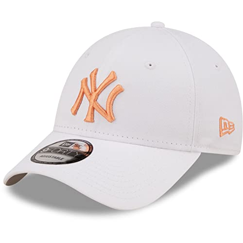 New Era 9Forty Strapback Cap - New York Yankees weiß von New Era
