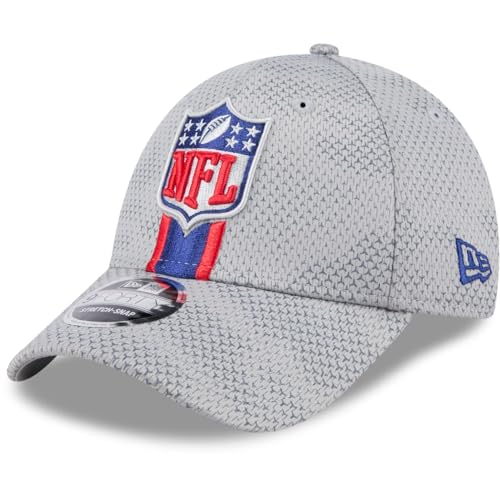 New Era 9Forty Stretch Cap Sideline NFL Shield Logo Grey von New Era