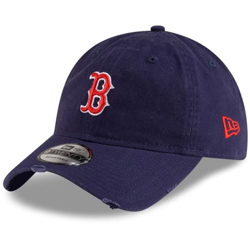 New Era 9Twenty Adjustable Cap - Distressed Boston Red Sox New Era 9Twenty Adjustable Cap - Distressed Boston Red Sox von New Era