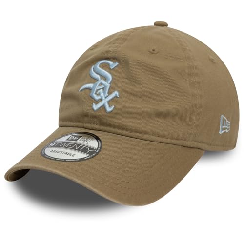 New Era 9Twenty Cap - Washed Chicago White Sox Khaki von New Era