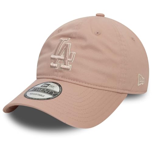 New Era 9Twenty Cap - Washed Los Angeles Dodgers Dirty Rose von New Era