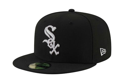 New Era Chicago White Sox MLB AC Performance Black 59Fifty Basecap - 7 1/2-60cm (XL) von New Era