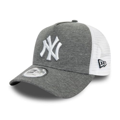 New Era New York Yankees MLB Jersey Essential Dunkelgrau Weiß Verstellbare A-Frame Trucker Cap - One-Size New Era New York Yankees MLB Jersey Essential Dunkelgrau Weiß Verstellbare A-Frame Trucker Cap - One-Size von New Era