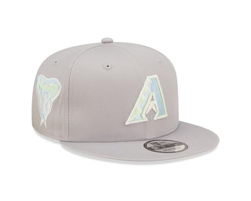 New Era Arizona Diamondbacks MLB Pastel Patch Grey 9Fifty Snapback Cap - M - L New Era Arizona Diamondbacks MLB Pastel Patch Grey 9Fifty Snapback Cap - M - L von New Era