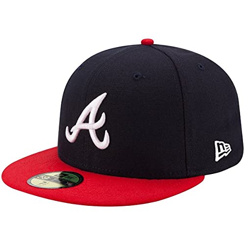 New Era Atlanta Braves MLB AC Performance Navy 59Fifty Basecap - 8-64cm (XXL) von New Era