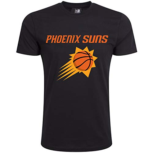 New Era - NBA Phoenix Suns Team Logo T-Shirt - Schwarz von New Era