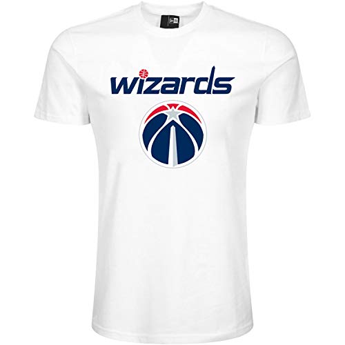 New Era Basic Shirt - NBA Washington Wizards weiß - M von New Era