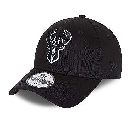 New Era Milwaukee Bucks Black Base 9Forty Snapback Cap - One-Size New Era Milwaukee Bucks Black Base 9Forty Snapback Cap - One-Size von New Era