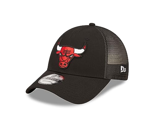 New Era Chicago Bulls NBA Home Field Black 9Forty Trucker Strapback Cap - One-Size von New Era
