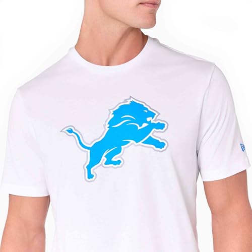 New Era Detroit Lions NFL Team Logo Weiß T-Shirt - XXL von New Era