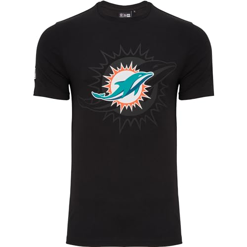 New Era Fan Shirt - NFL Miami Dolphins 2.0 schwarz - XL von New Era