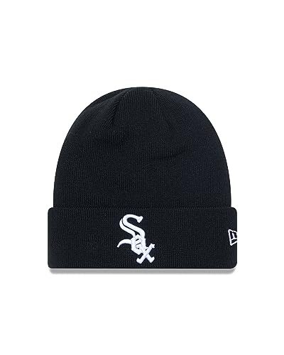 New Era Fanartikel Chicago White Sox Beanie MLB Wintermütze Baseball Mütze schwarz weiß - One-Size von New Era