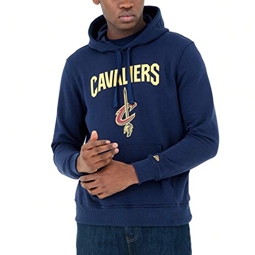 New Era - NBA Cleveland Cavaliers Team Logo Hoodie - Blau Größe 3XL, Farbe Blau von New Era