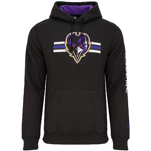 New Era Fleece Hoody - NFL Sideline Baltimore Ravens - L von New Era