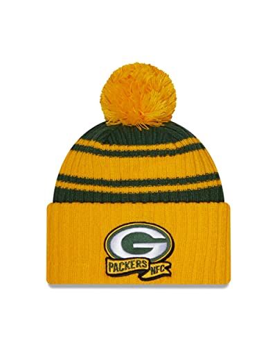 New Era NFL Sideline Winter Mütze - Green Bay Packers von New Era