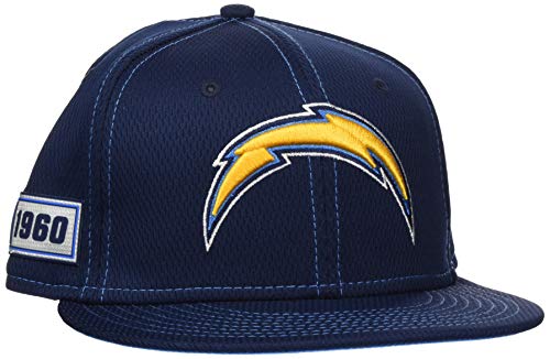 New Era Herren 59Fifty Los Angeles Chargers Kappe, White, 6 7/8 von New Era