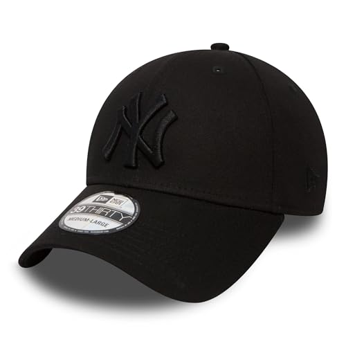 New Era New York Yankees Black MLB Classic 39Thirty Stretch Cap - S-M New Era New York Yankees Black MLB Classic 39Thirty Stretch Cap - S-M von New Era