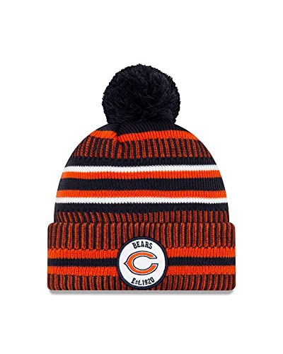 New Era Herren Chicago Bears Beanie, Navy, One Size von New Era