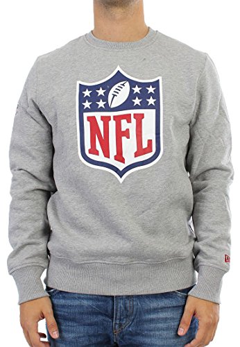 New Era Herren NFL Logo Sweatshirt, grau, Grš§e S New Era Herren NFL Logo Sweatshirt, grau, Grš§e S von New Era