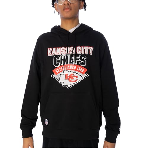 NFL Team Graphic Hoody Kanchi Blkwhi Kansas City Chiefs von New Era