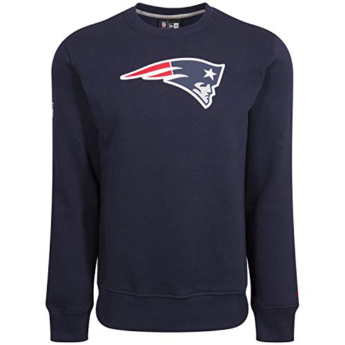 New Era Herren Pullover Crew Neck NFL Team Logo New England Patriots, Navy, L, 11073796 von New Era