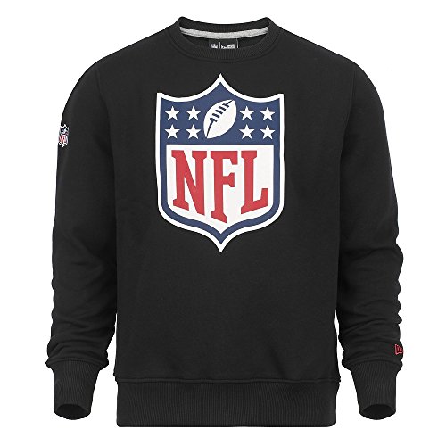 New Era - NFL Shield Logo Sweatshirt - black von New Era