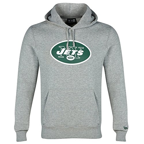 New Era - NFL New York Jets Team Logo Hoodie - Grau Größe XXL, Farbe Grau New Era - NFL New York Jets Team Logo Hoodie - Grau Größe XXL, Farbe Grau von New Era