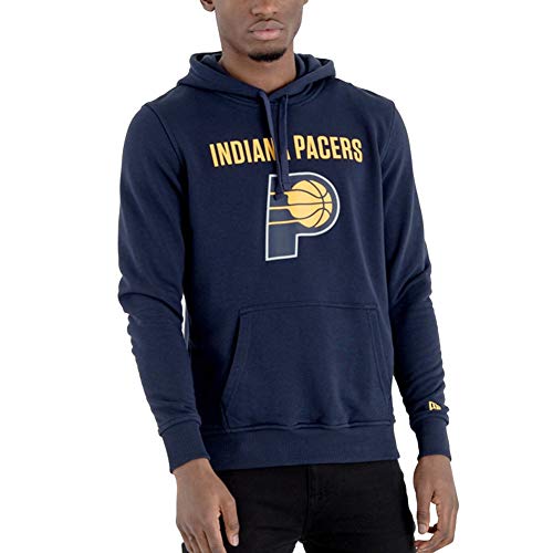 New Era - NBA Indiana Pacers Team Logo Hoodie - Blau Größe XL, Farbe Blau New Era - NBA Indiana Pacers Team Logo Hoodie - Blau Größe XL, Farbe Blau von New Era