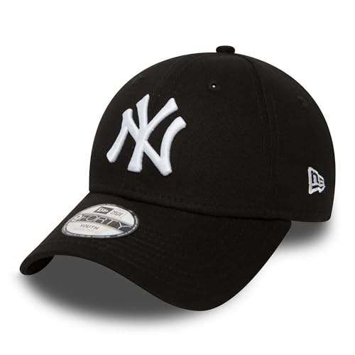 New Era 9Forty Stretched Kids Cap - NY Yankees schwarz Youth von New Era