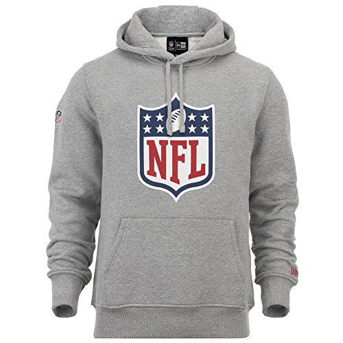 New Era NFL Team Logo Heather Grey Hoody - M von New Era