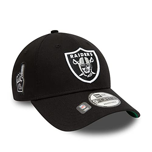 New Era Las Vegas Raiders NFL Team Side Patch Black 9Forty Adjustable Cap - One-Size New Era Las Vegas Raiders NFL Team Side Patch Black 9Forty Adjustable Cap - One-Size von New Era
