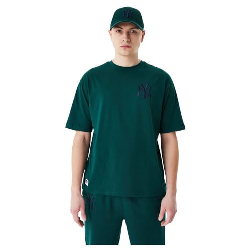 New Era League ESSNTLS LC OS Tee NEYYAN DKGNVY New York Yankees, MÄNNLICH T-Shirt, New Era League ESSNTLS LC OS Tee NEYYAN DKGNVY New York Yankees, MÄNNLICH T-Shirt, von New Era