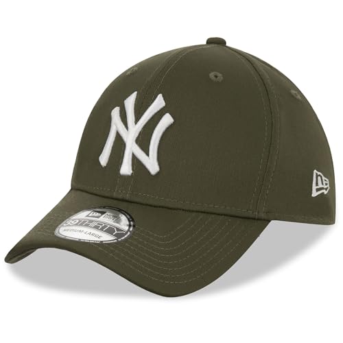 New Era New York Yankees MLB League Essential Olivgrün 39Thirty Stretch Cap - L-XL (7 1/8-7 5/8) New Era New York Yankees MLB League Essential Olivgrün 39Thirty Stretch Cap - L-XL (7 1/8-7 5/8) von New Era