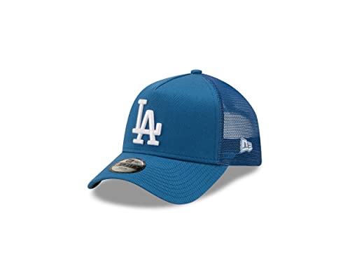 New Era Los Angeles Dodgers MLB Tonal Mesh Blue 9Forty Kids A-Frame Adjustable Trucker Cap - Youth von New Era