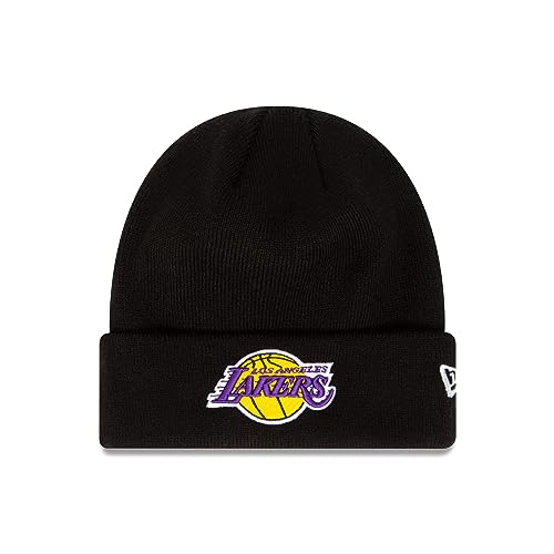 New Era Los Angeles Lakers NBA League Essential Black Cuff Knit Beanie - One-Size New Era Los Angeles Lakers NBA League Essential Black Cuff Knit Beanie - One-Size von New Era