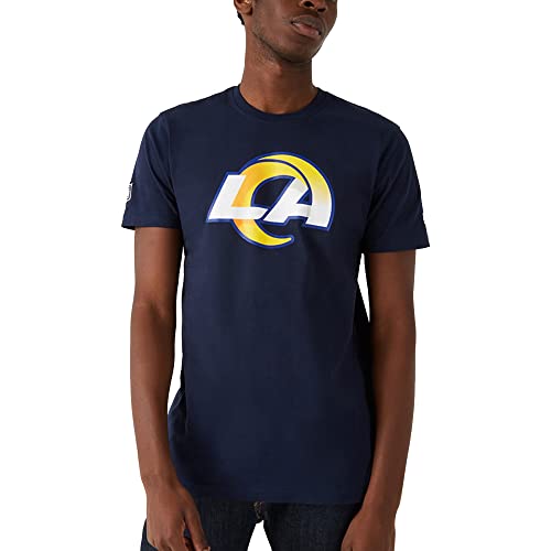 New Era - NFL Los Angeles Rams Team Logo T-Shirt - Blau ShirtSize XXL, Farbe Blau, Größe XXL von New Era